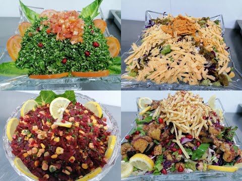 MIDDLE EASTERN GREEN SALADS